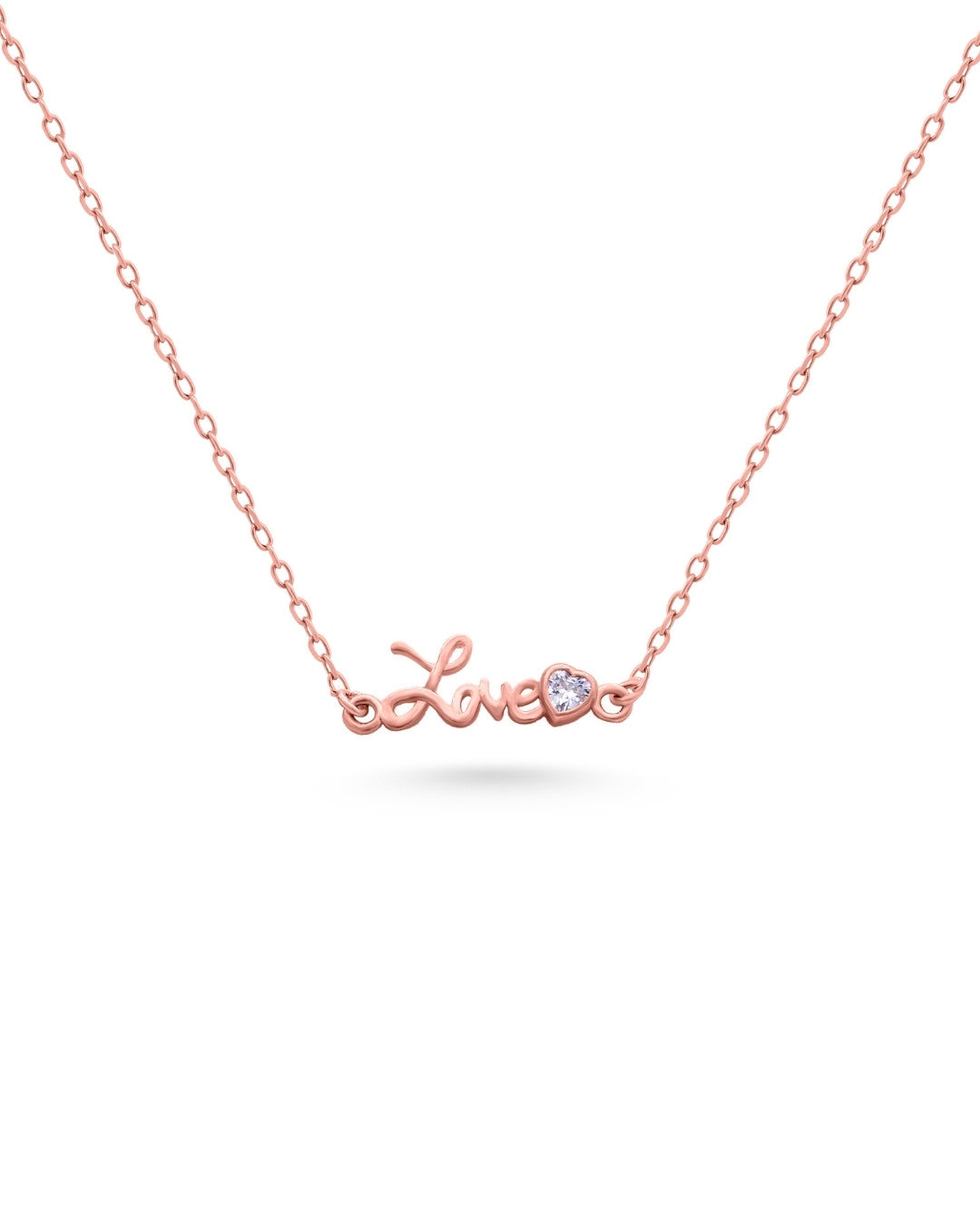 Silver Everlasting Love Pendant Necklace