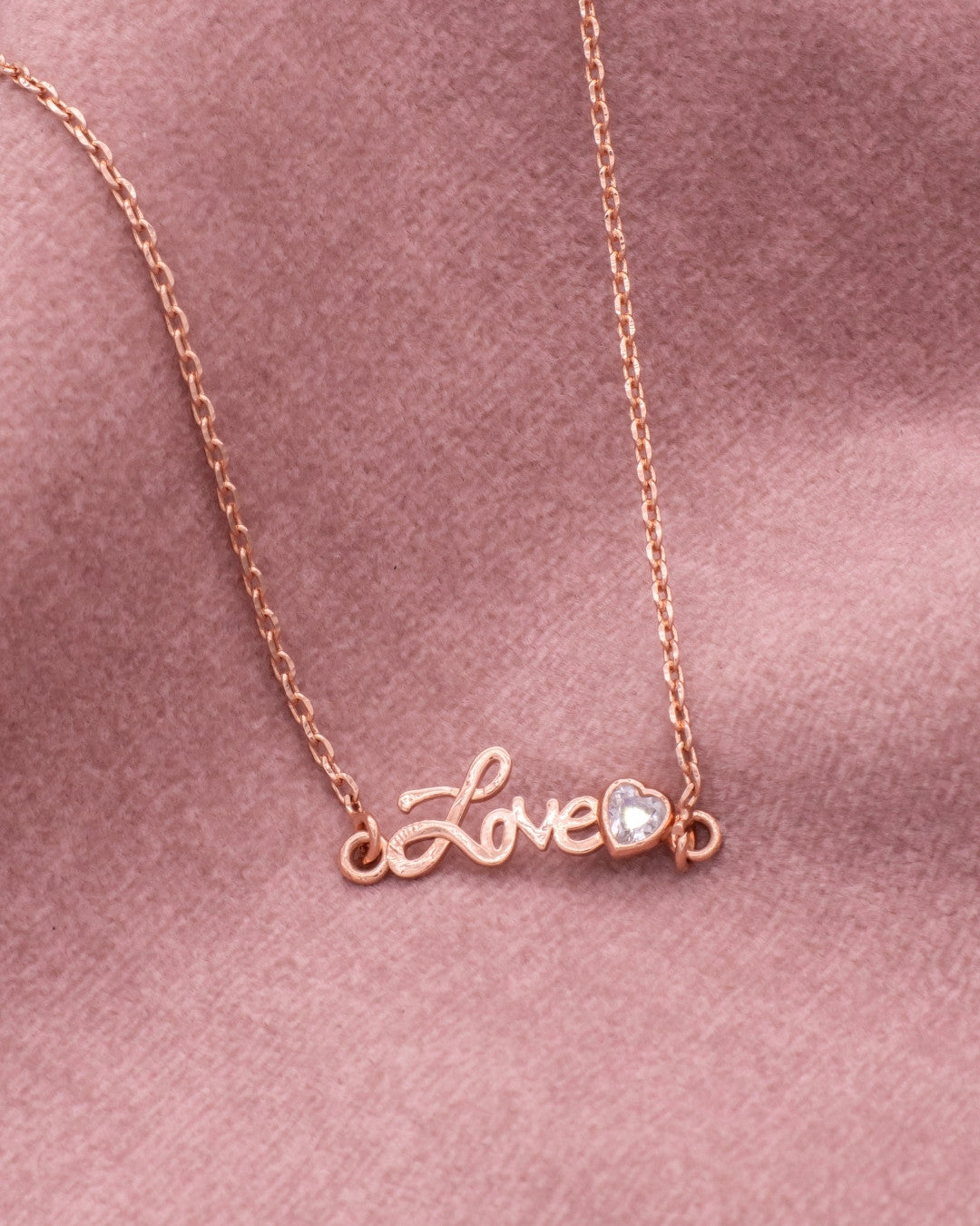 Silver Everlasting Love Pendant Necklace