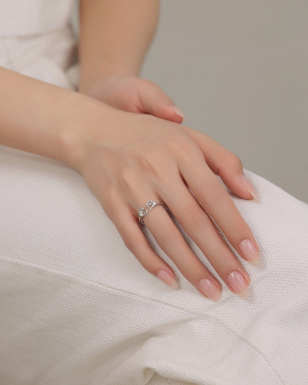 Silver Hexa Luxe Ring