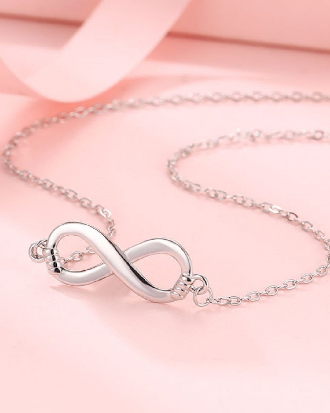 Silver Infinity Elegance Chain Set