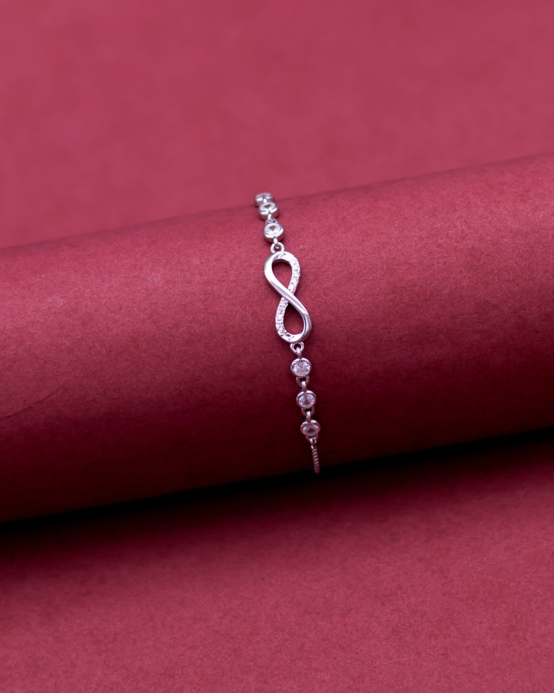 Silver Infinity Grace Bracelet