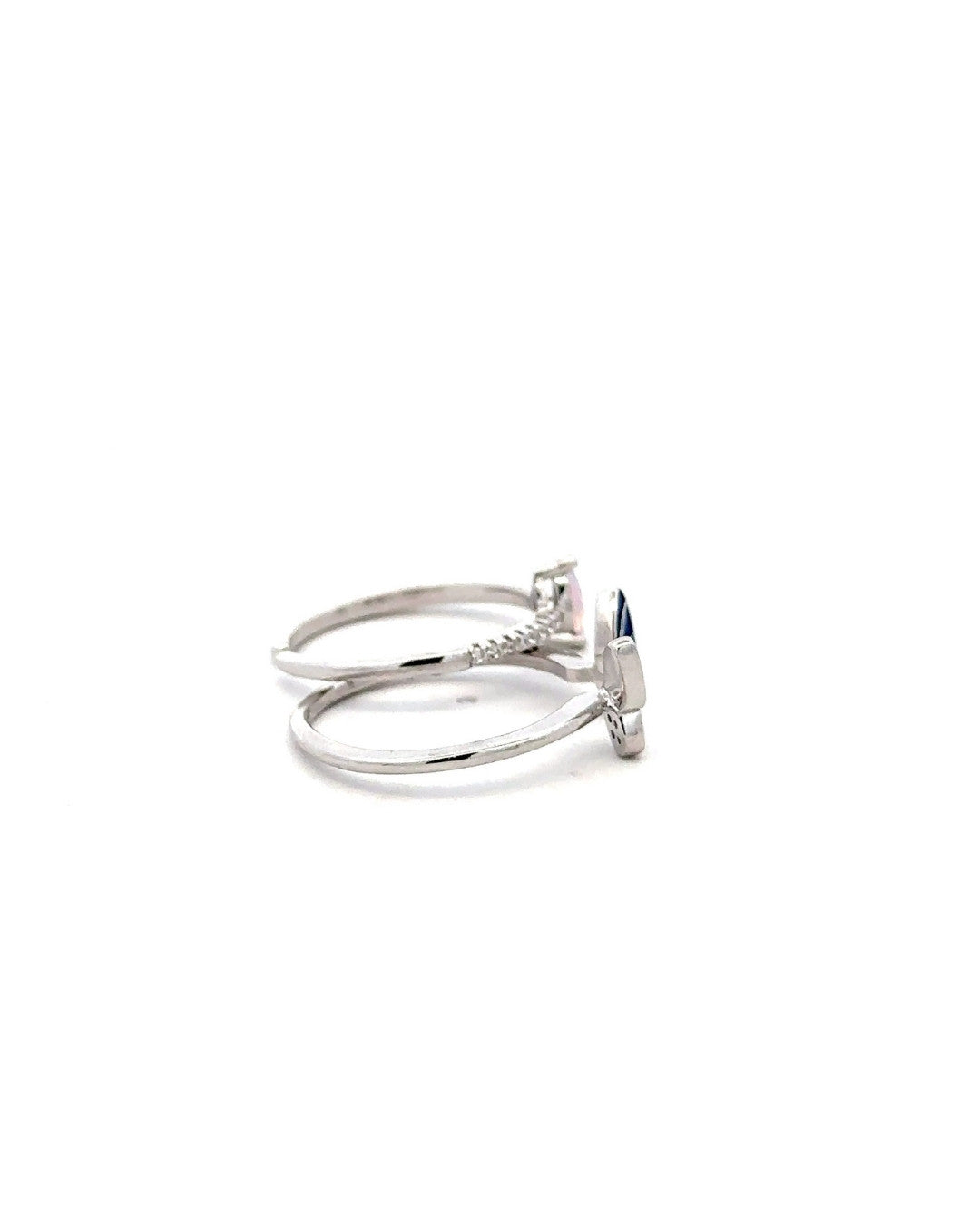 Silver Mystic Butterfly Elegance Ring