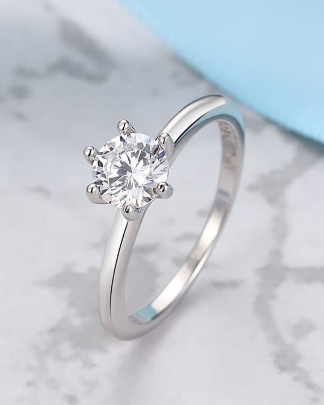 Silver Timeless Brilliance Solitaire Ring