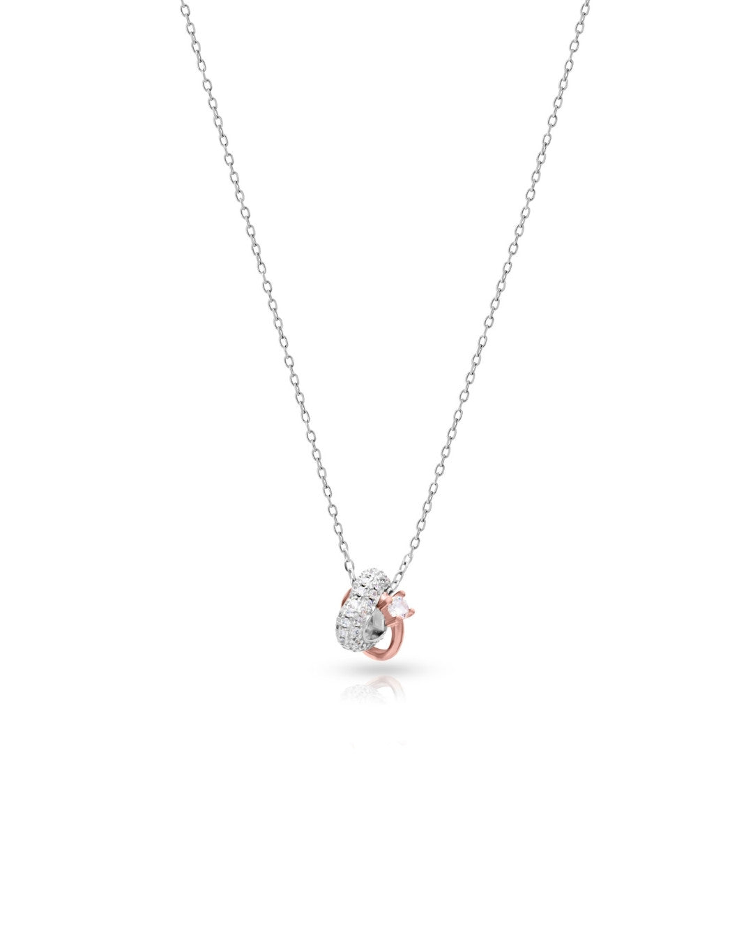 Silver Timeless Harmony Pendant Necklace