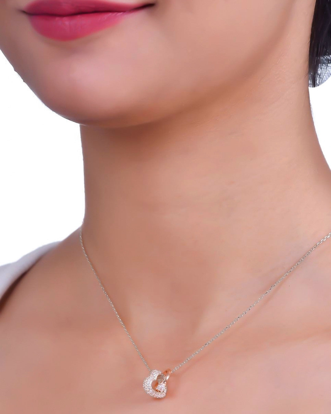 Silver Timeless Harmony Pendant Necklace