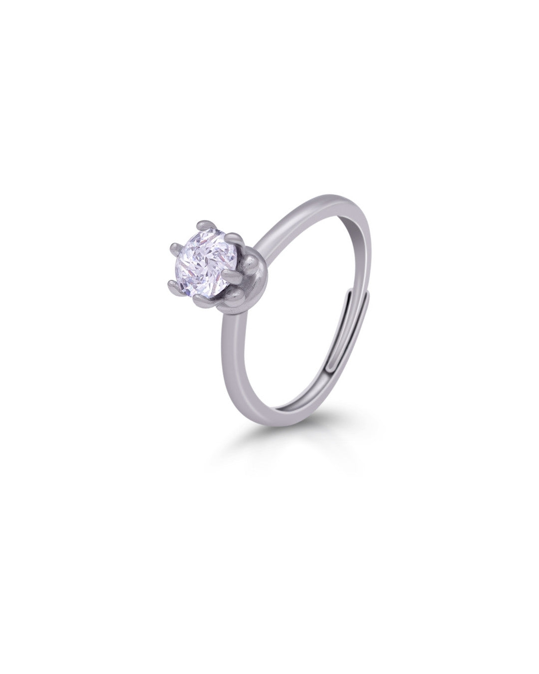 Silver Timeless Spark Silver Ring