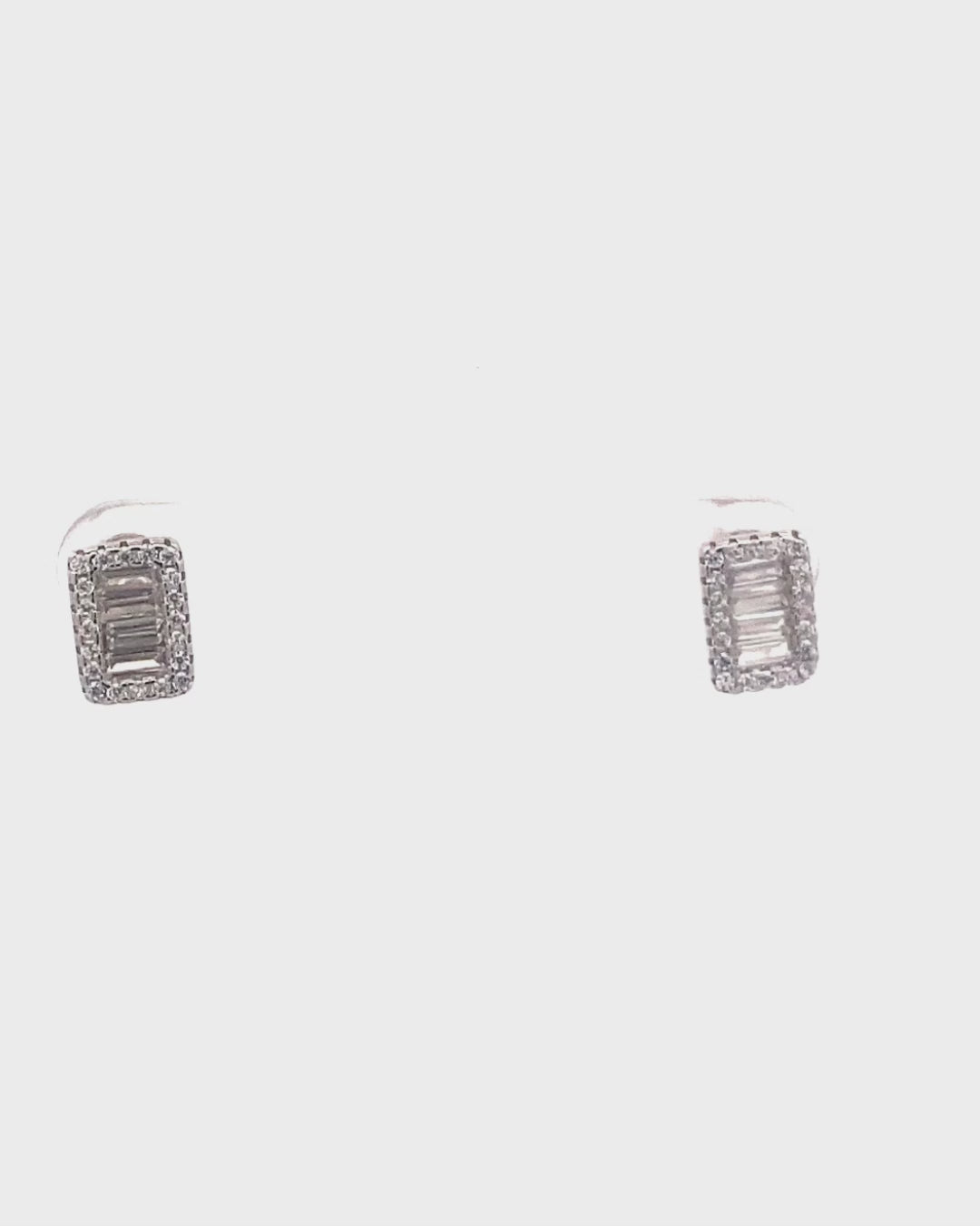 Silver Eternal Radiance Earrings