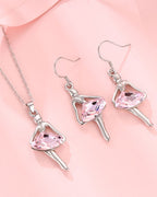 Silver Ballerina Grace Chain Set