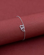 Silver Endless Love Bracelet