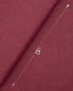 Silver Endless Love Rose Gold Bracelet