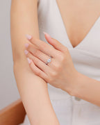 Silver Eternal Spark Solitaire Ring