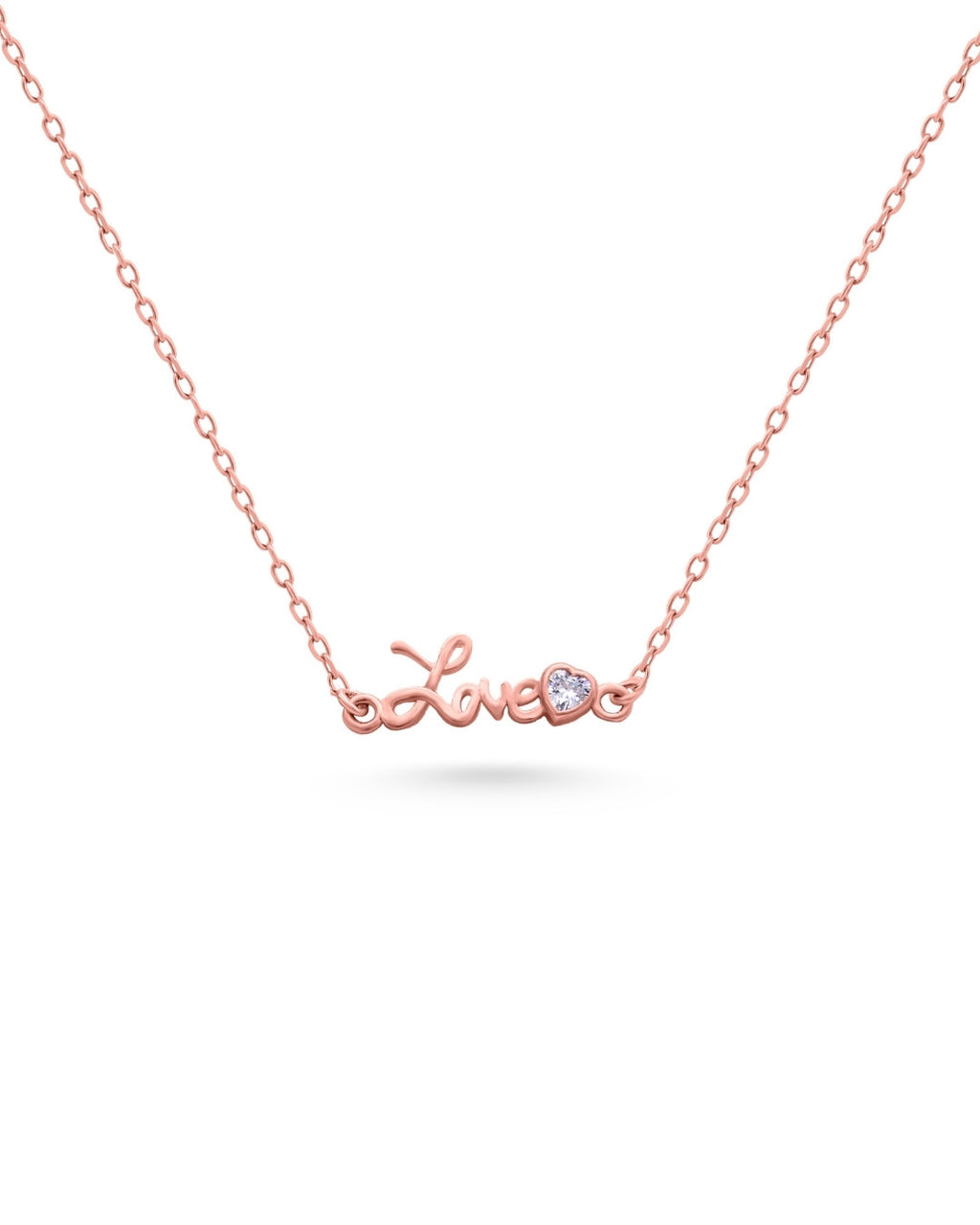 Silver Everlasting Love Pendant Necklace