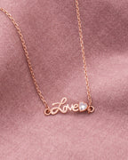 Silver Everlasting Love Pendant Necklace