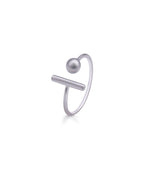 Silver Minimalist Chic Ring