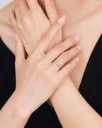 Silver Minimalist Chic Ring