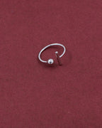 Silver Minimalist Chic Ring