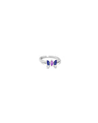 Silver Mystic Butterfly Elegance Ring