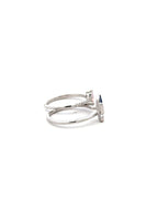 Silver Mystic Butterfly Elegance Ring