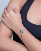 Silver Mystic Glow Bracelet