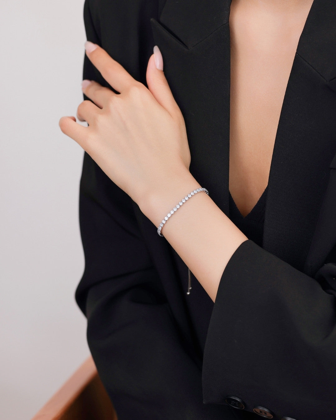 Silver Radiant Glow Bracelet