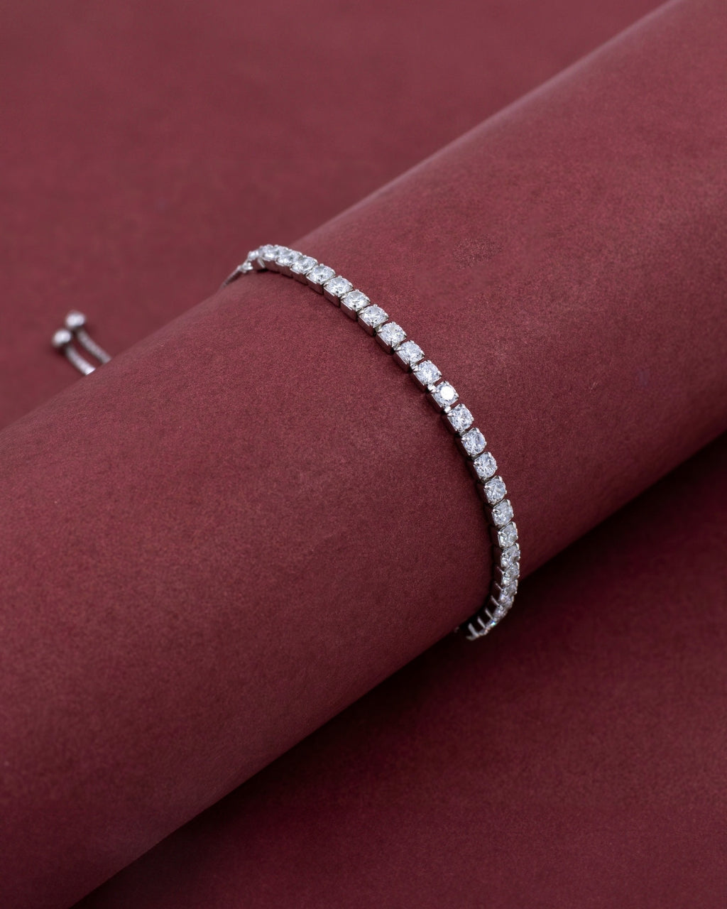 Silver Radiant Glow Bracelet