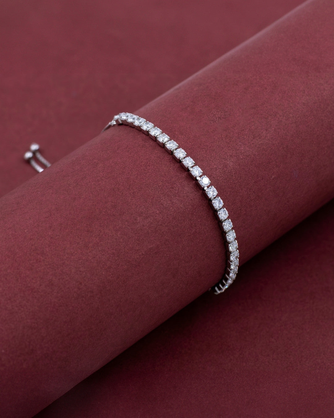 Silver Radiant Glow Bracelet