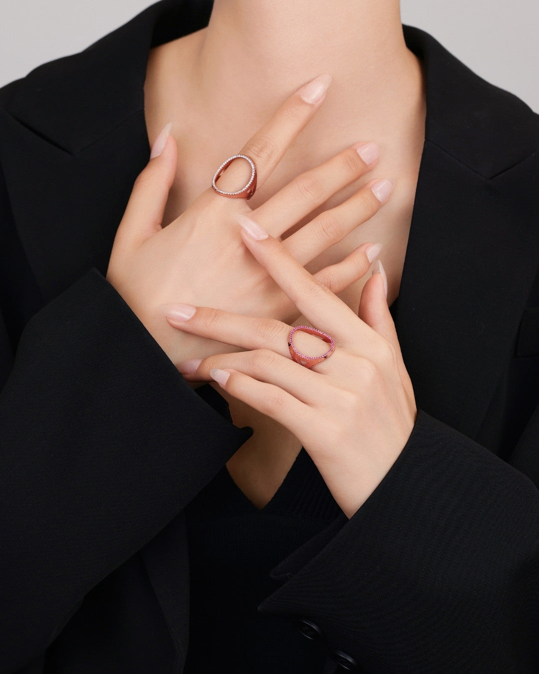 Silver Trinity Elegance Convertible Ring