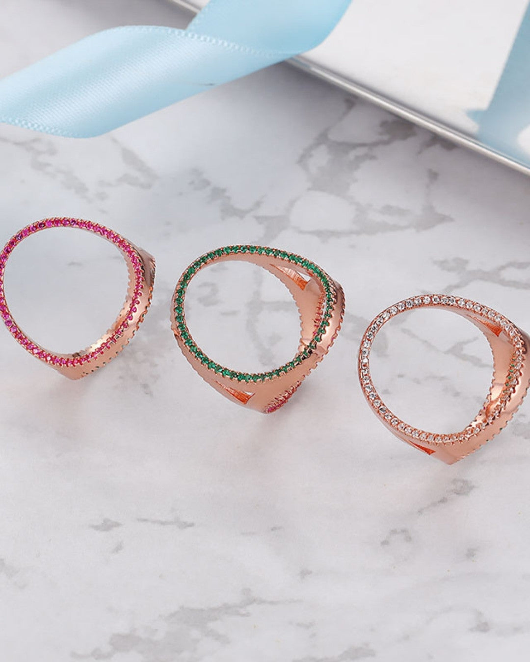 Silver Trinity Elegance Convertible Ring