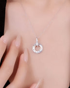 Silver Ethereal Glow Pendant Set
