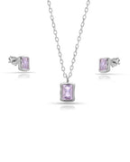 Silver Radiant Elegance Chain Set