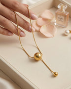Bead Lariat Necklace