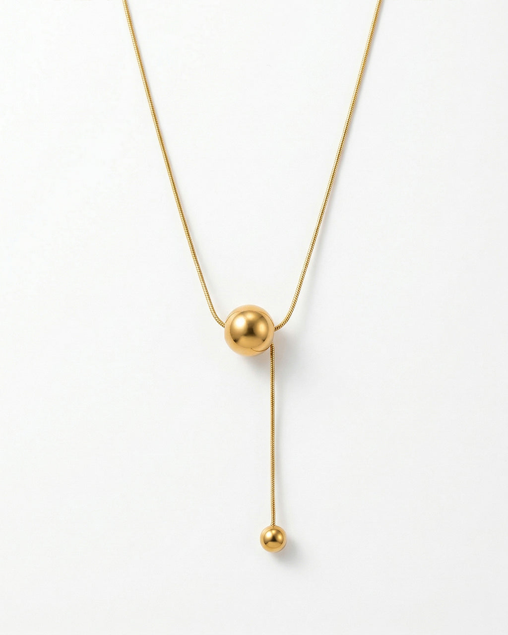 Bead Lariat Necklace