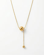 Bead Lariat Necklace