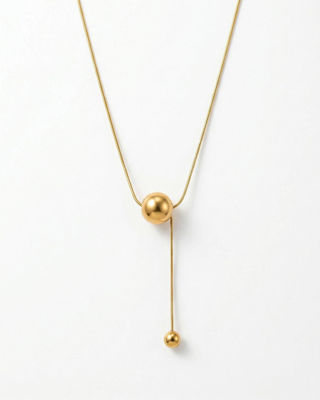 Bead Lariat Necklace