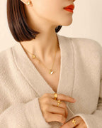 Butterfly Gold Pendant Necklace (Demi-Fine)