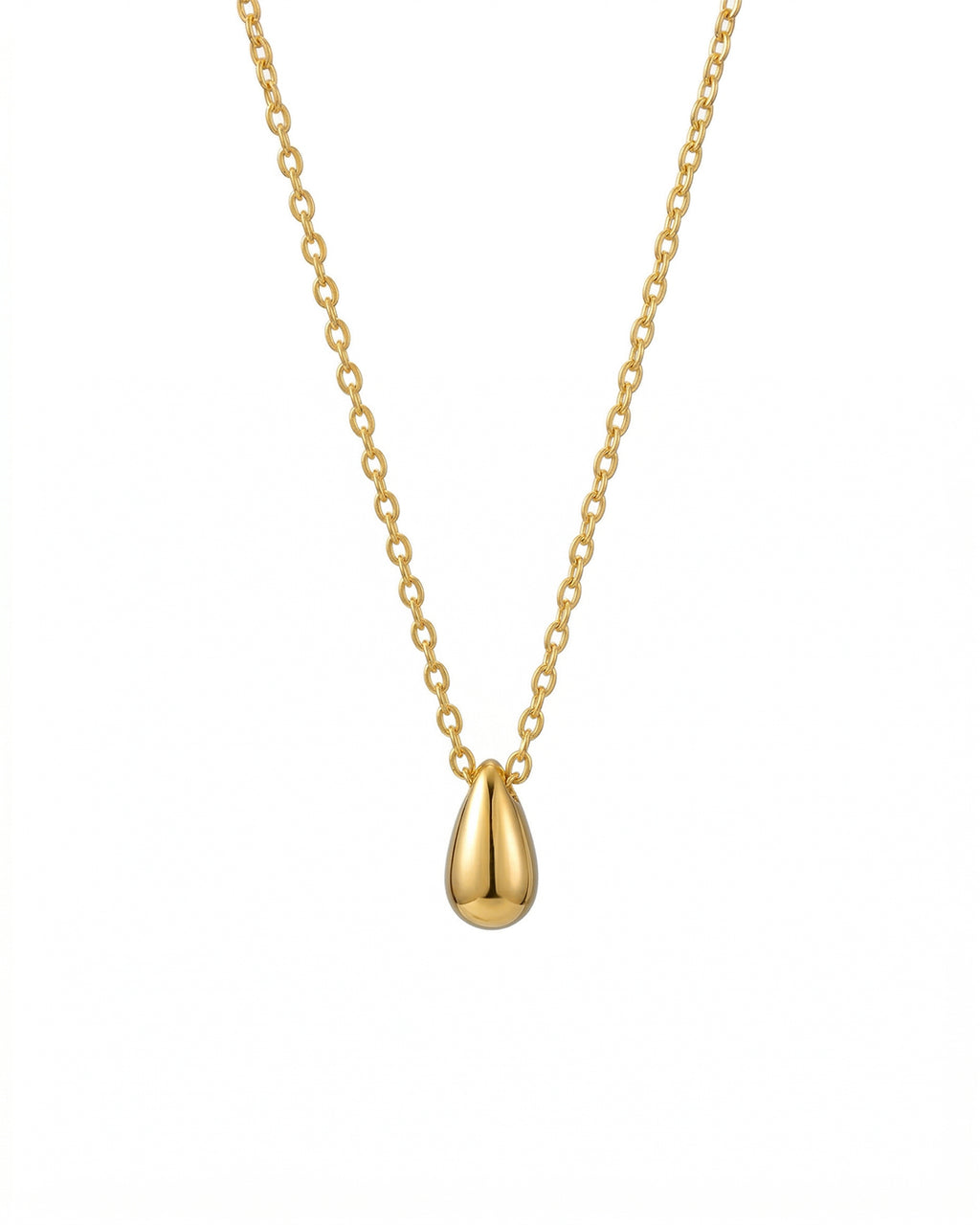 Teardrop Pendant Necklace