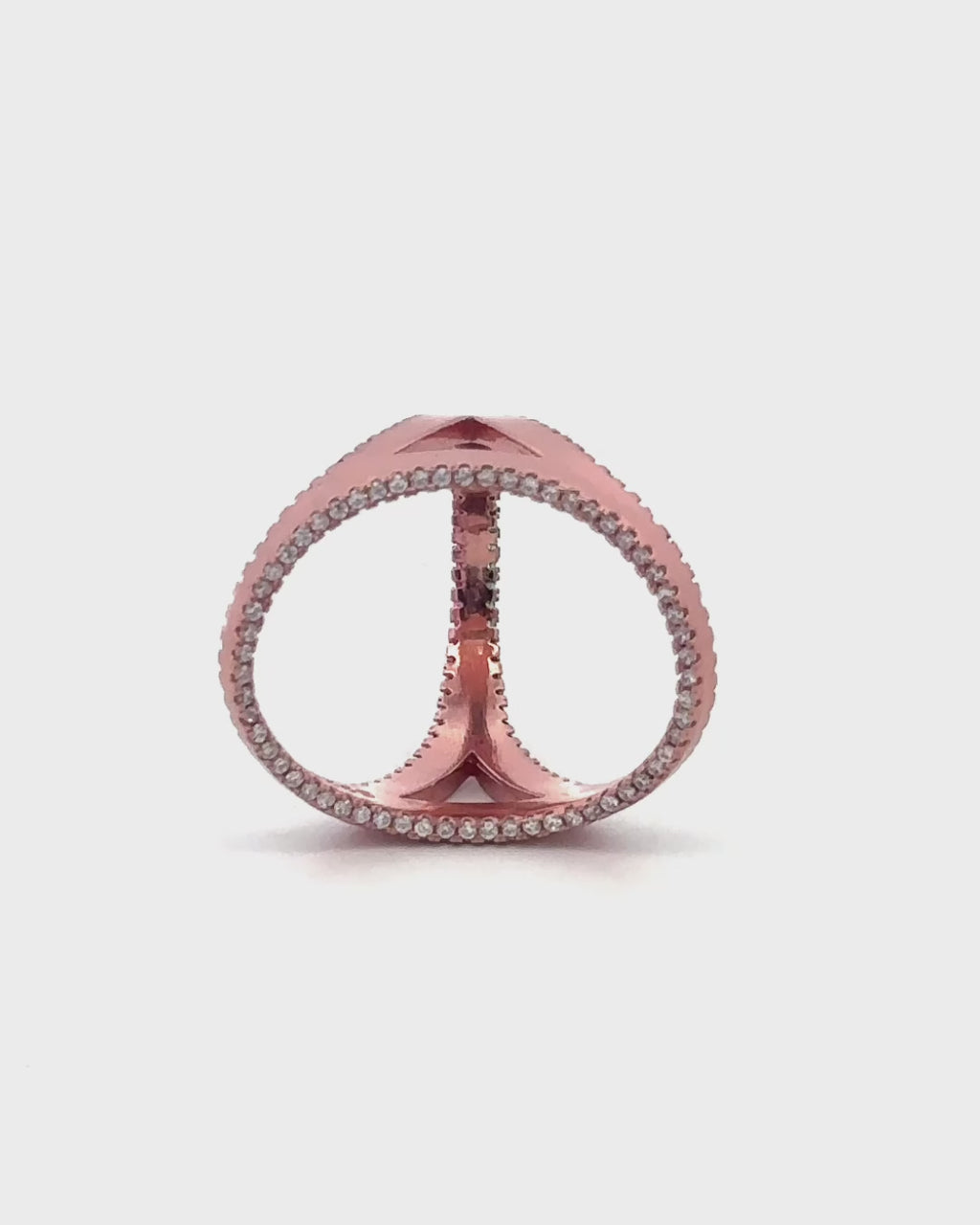 Silver Trinity Elegance Convertible Ring