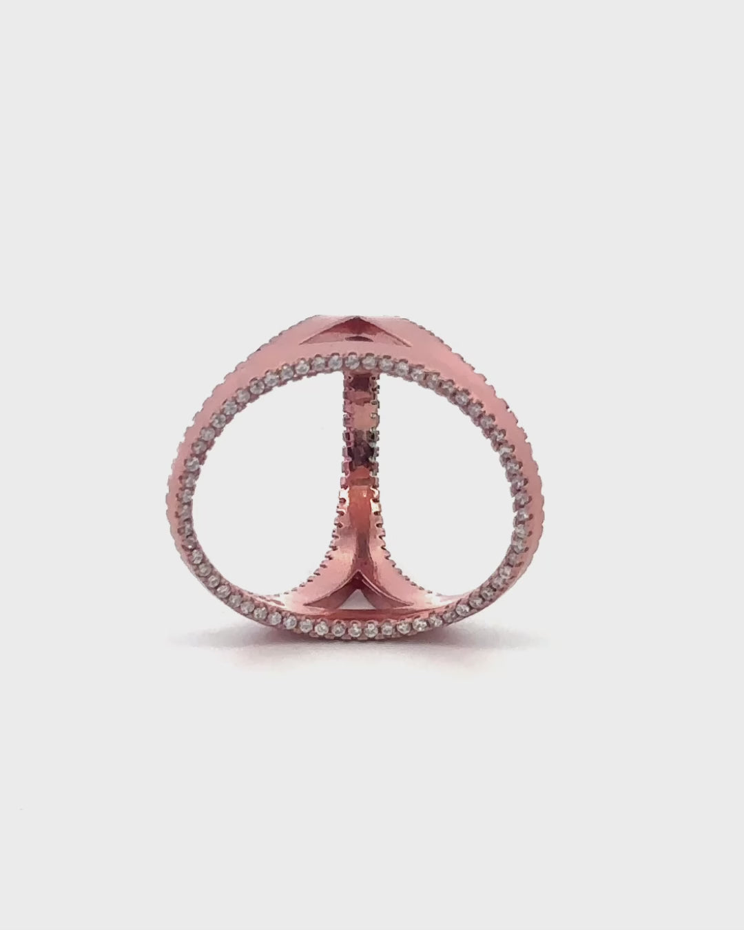 Silver Trinity Elegance Convertible Ring