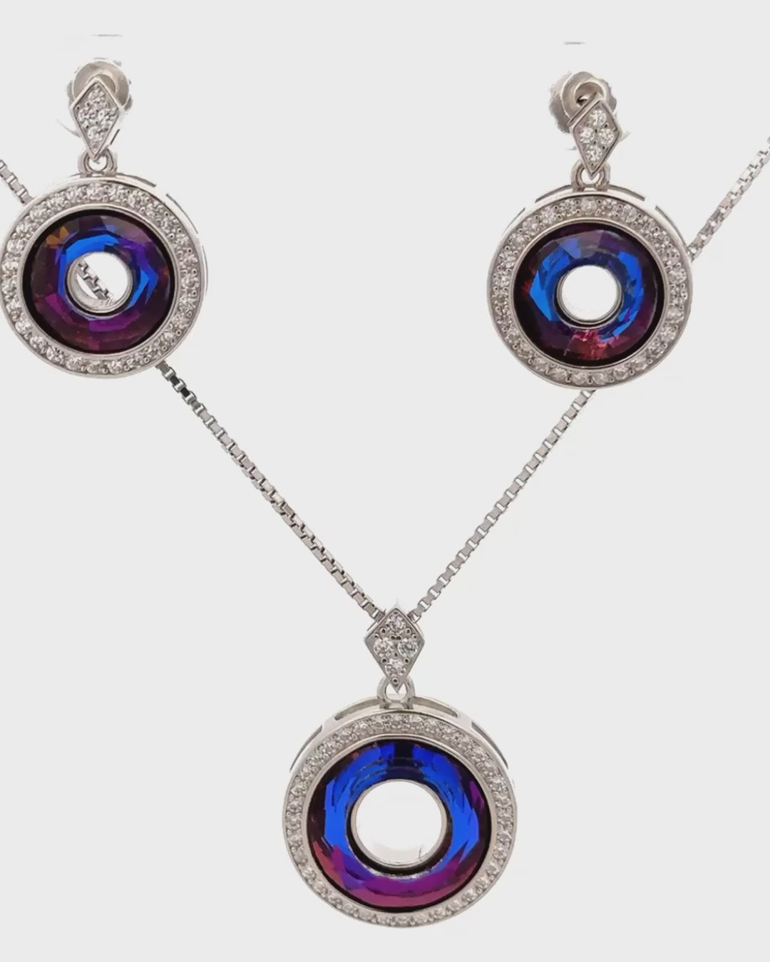 Silver Mystic Aura Pendant Setㅤ‎ㅤㅤ‎ㅤㅤㅤ‎ㅤㅤ‎ㅤㅤ‎ㅤ‎ㅤ