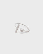 Silver Minimalist Chic Ring
