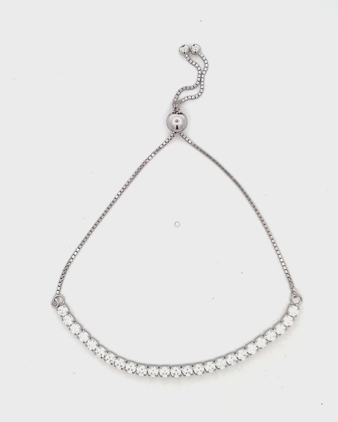 Silver Radiant Glow Bracelet