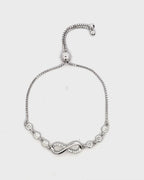 Silver Infinity Grace Bracelet