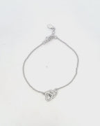Silver Endless Love Bracelet
