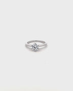 Silver Timeless Brilliance Solitaire Ring