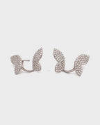 Silver Butterfly Bliss Earrings