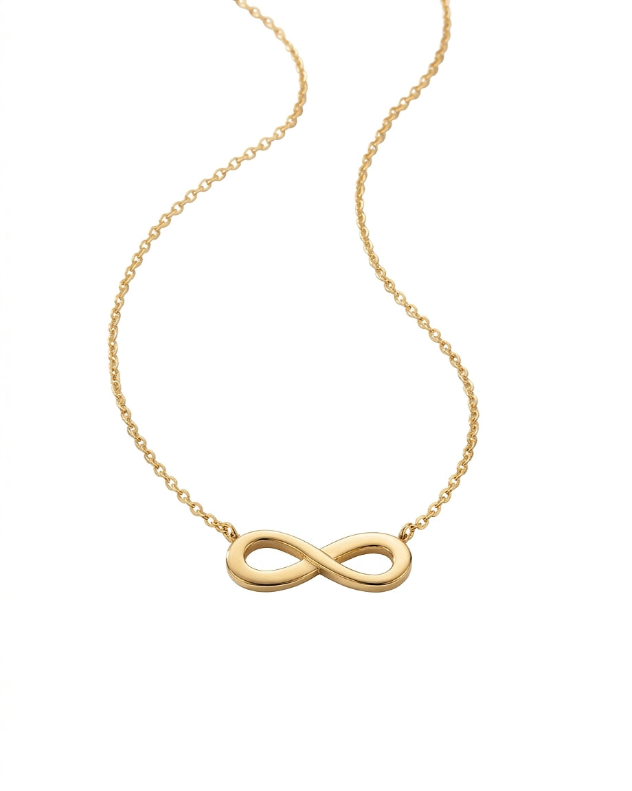 Infinity Pendant Necklace (Demi-Fine)