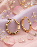 Classic Tube Hoop Earrings