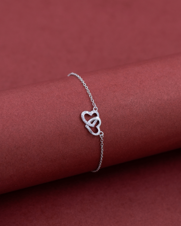 Silver Endless Love Bracelet - Image 3
