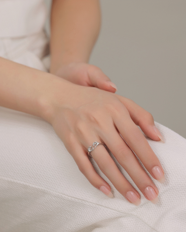 Silver Hexa Luxe Ring - Image 2