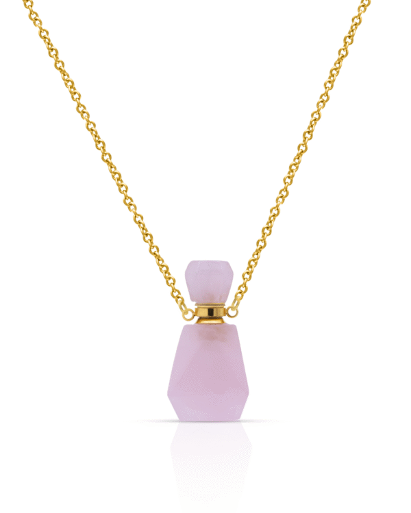 Silver Ethereal Essence Perfume Bottle Pendant